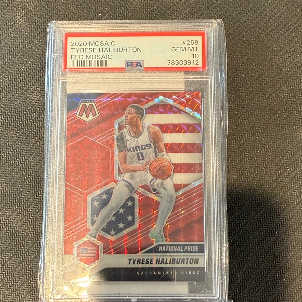 Basketball Trading Card - Red
